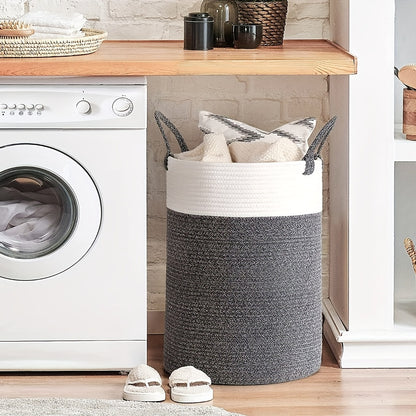 Large Cotton Rope Laundry Basket