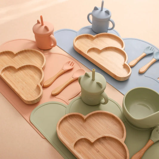 Baby Silicone Tableware Set