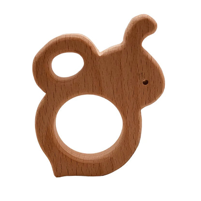 Organic Baby Wooden Teether Set