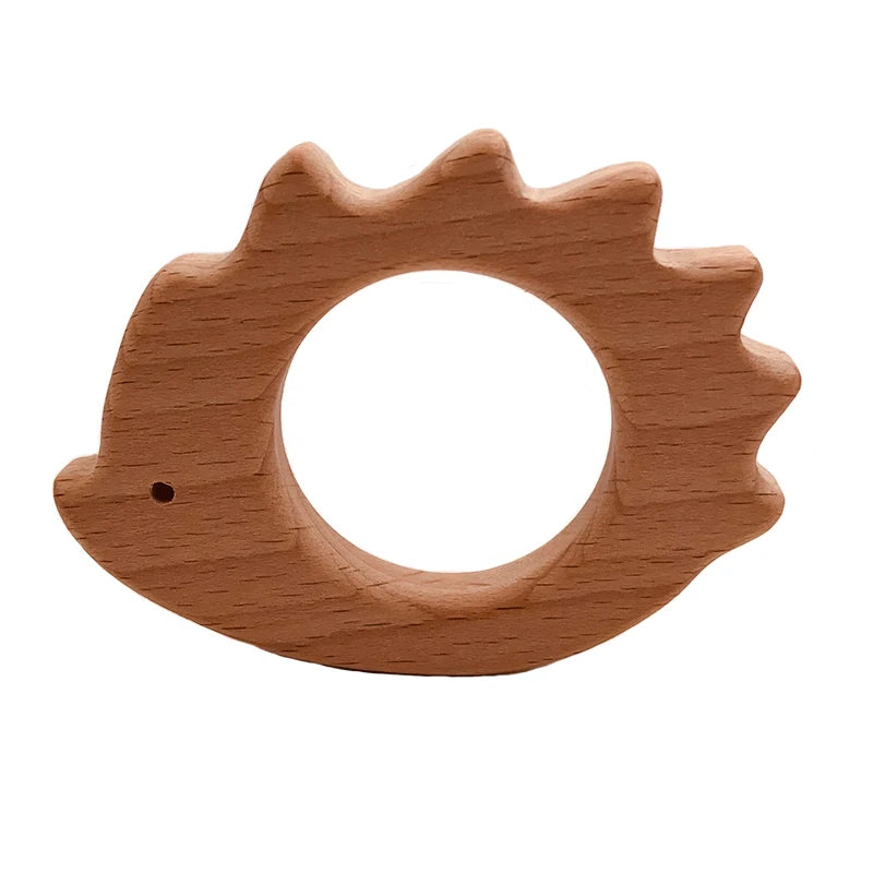 Organic Baby Wooden Teether Set