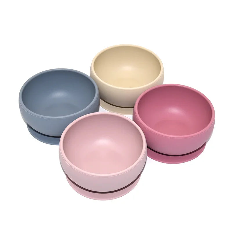 Kids Silicone Dish Baby Bowl