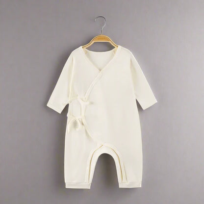 Natural Cotton Baby Rompers