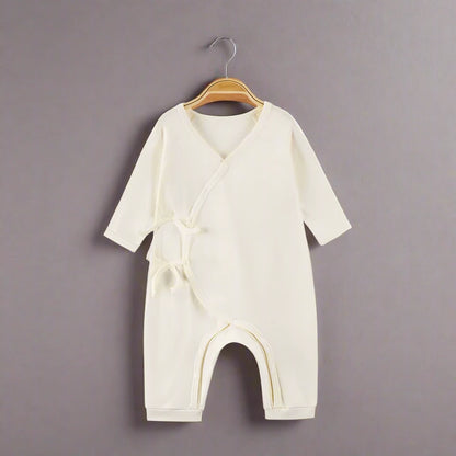 Natural Cotton Baby Rompers