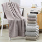 Soft Bamboo Charcoal Bath Towel