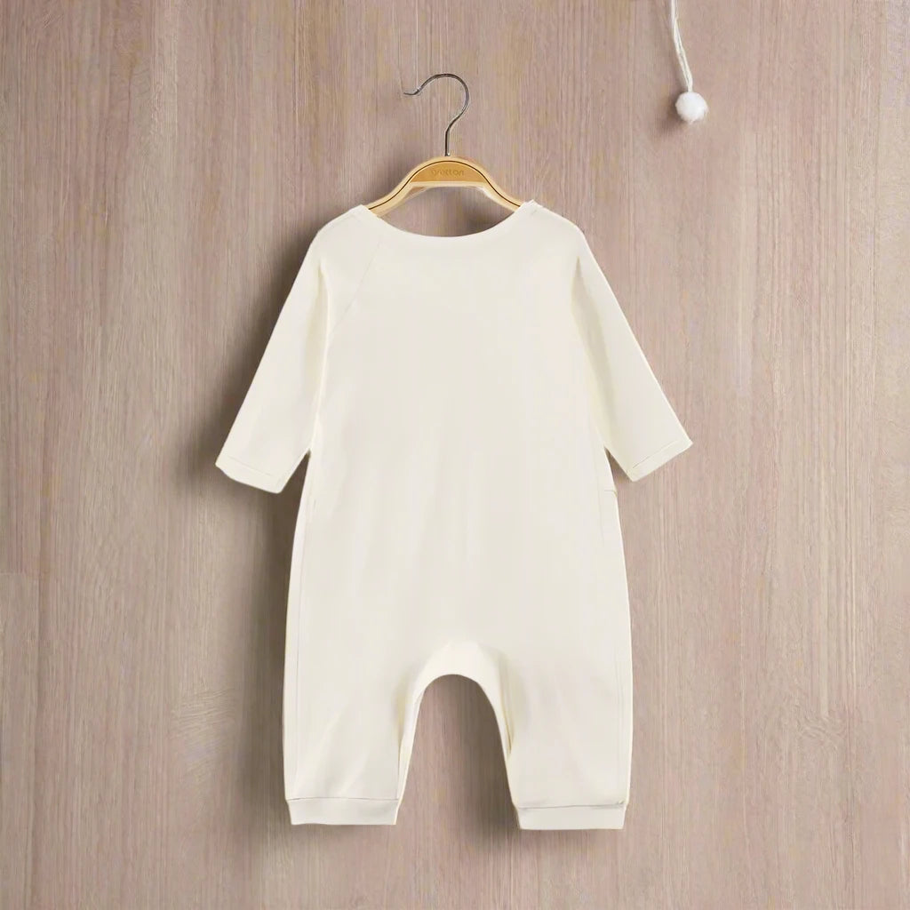 Natural Cotton Baby Rompers