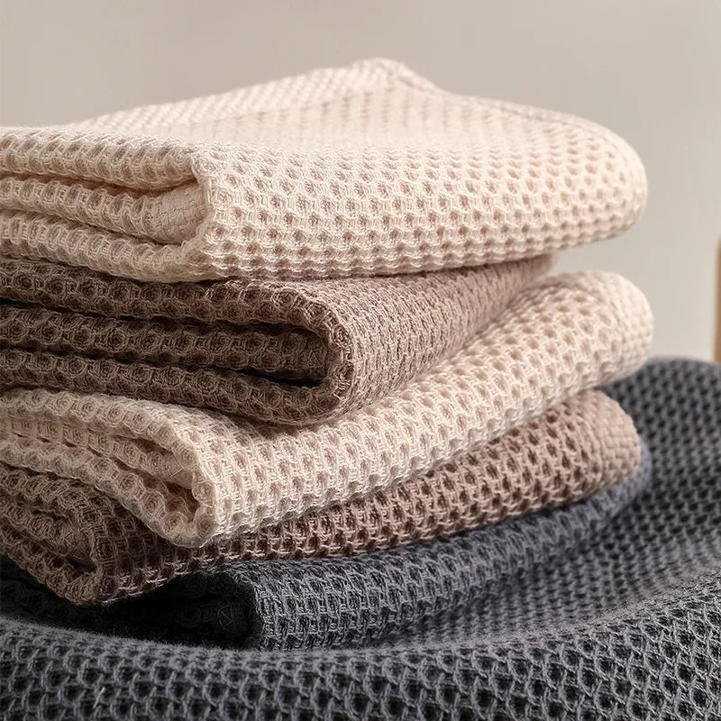 Cotton Dishcloth Honeycomb Towels (2pcs)