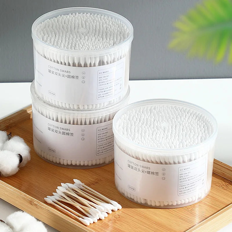 Biodegradable Organic Wooden Cotton Swabs