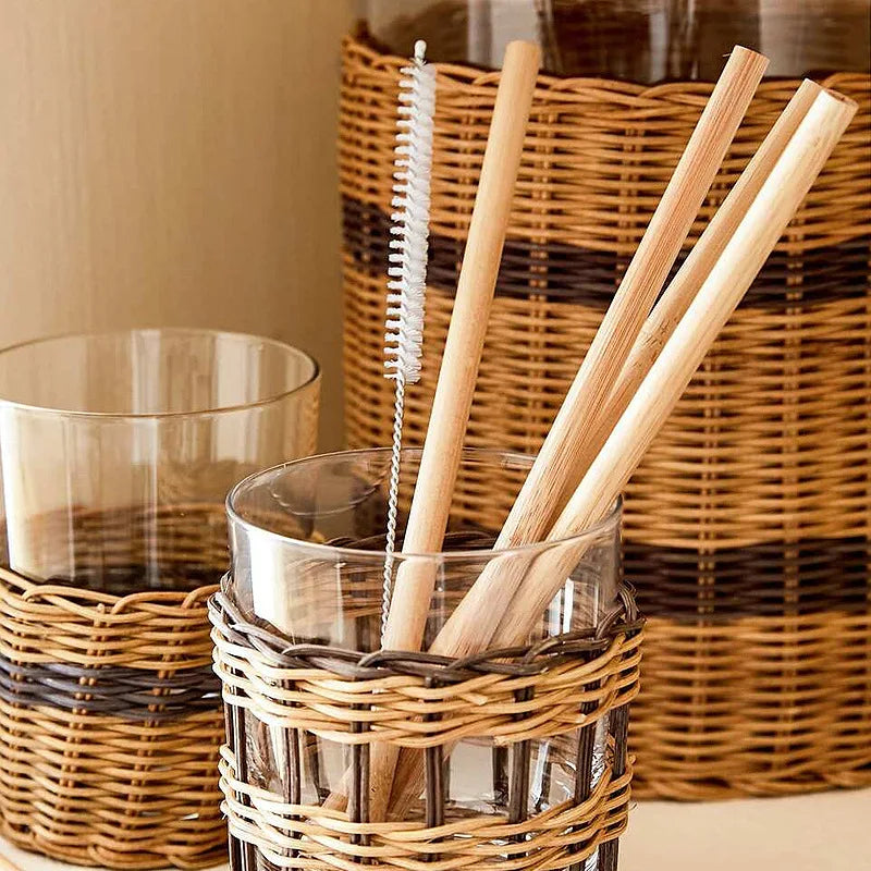 Premium Organic Bamboo Drinking Straws